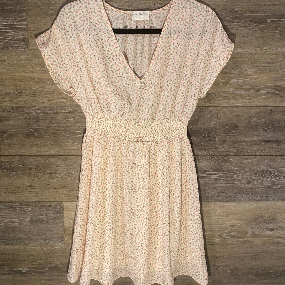 Sienna Sky Floral Midi Dress